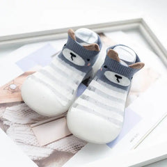 Striped Transparent Socks for Babies and Toddlers