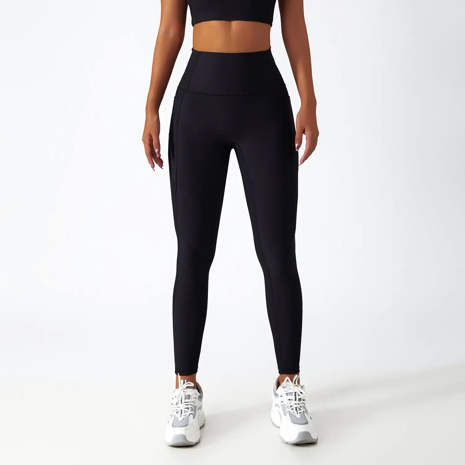 High Waist Peach Hip Lifting Yoga Tights for Women