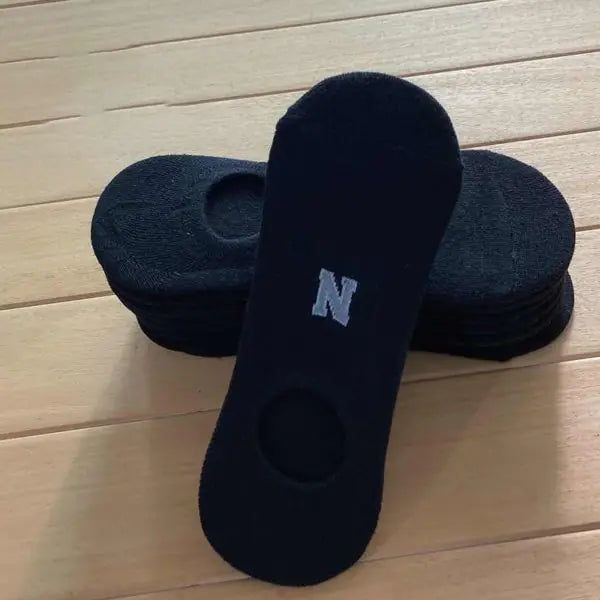 Solid Color Invisible Boat Socks for Men and Women