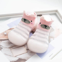 Striped Transparent Socks for Babies and Toddlers