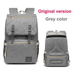 Waterproof Milk Daddy Mummy Backpack with USB Charging