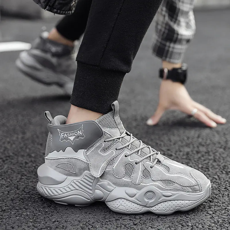Versatile Casual Elevation Sneakers for Students