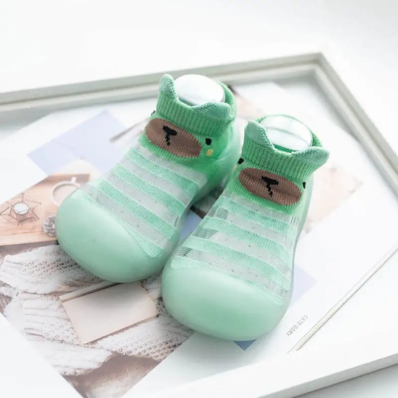 Striped Transparent Socks for Babies and Toddlers