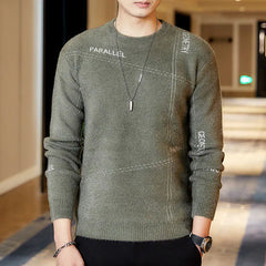 Men's Casual Youth Sweater - All-match Top