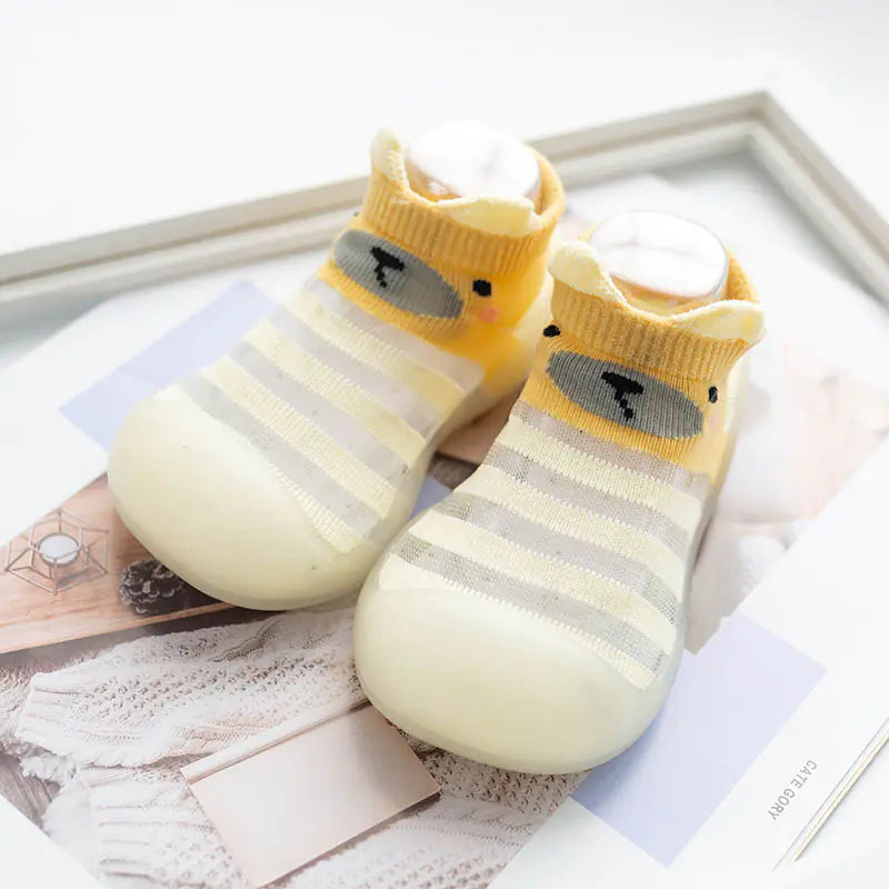 Striped Transparent Socks for Babies and Toddlers
