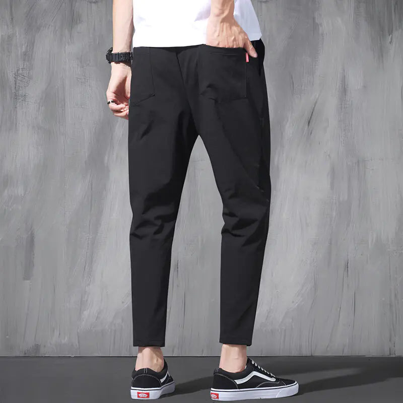 Men's Wear with Show-High Trousers