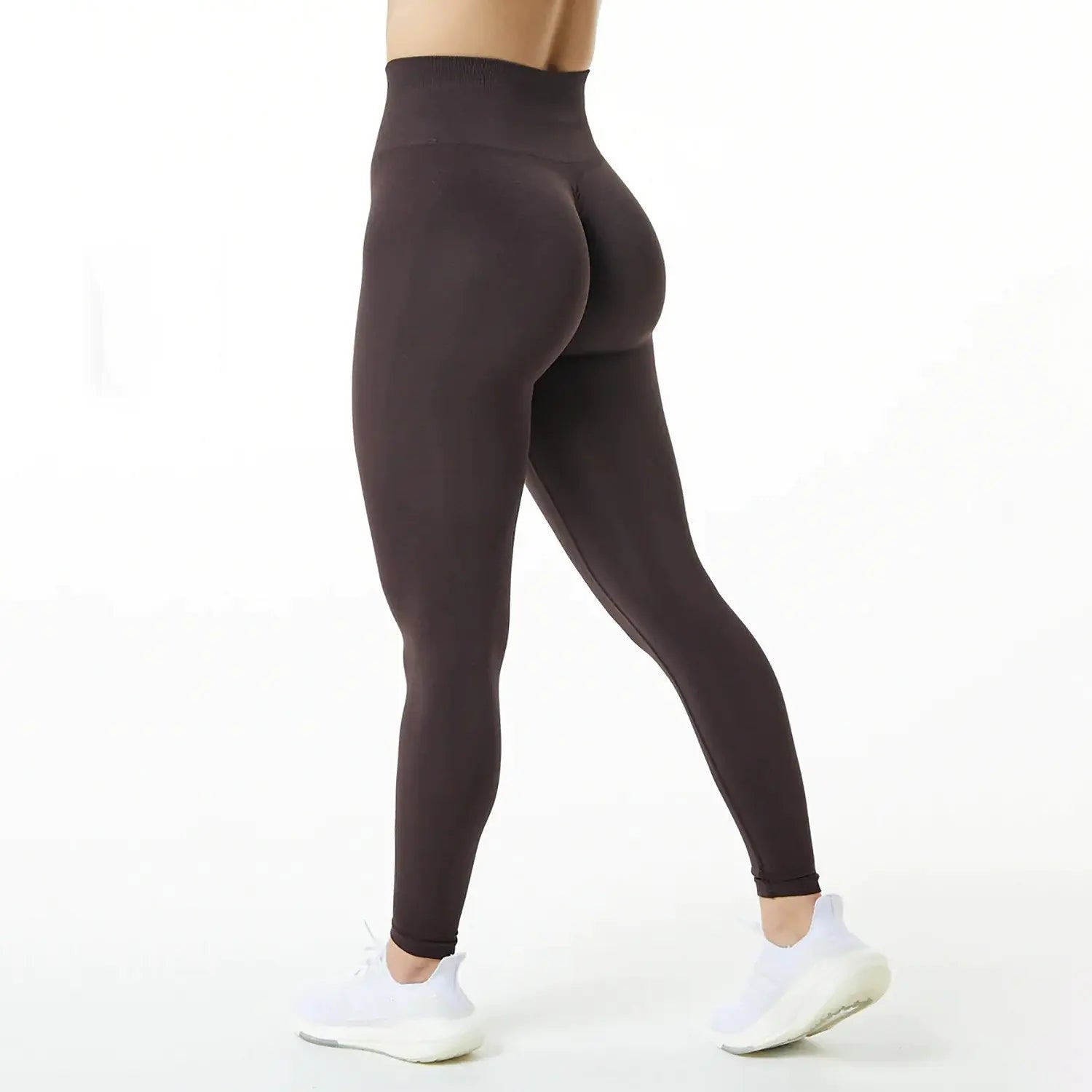 Honey Peach Elastic Yoga Pants