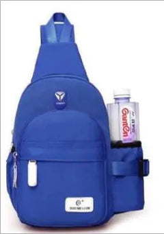 Women's Multi-Functional Outdoor Chest Bag - Solid Color