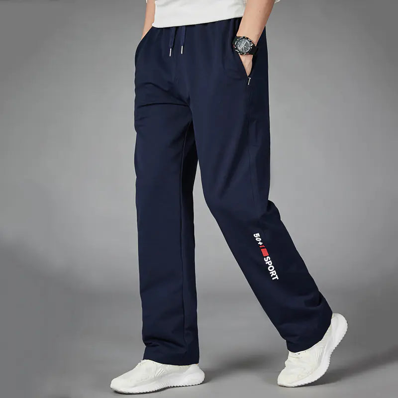 Men's Breathable Jogging Pants for Fitness and Home
