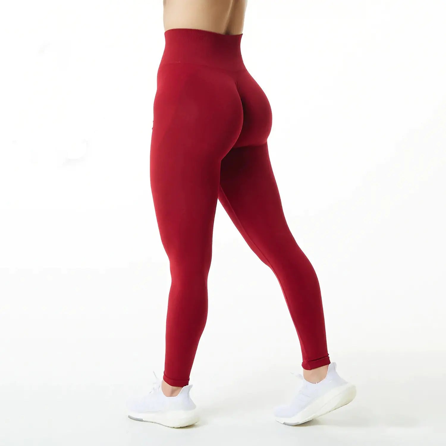 Honey Peach Elastic Yoga Pants