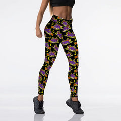 Women's Halloween Character Print Leggings
