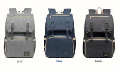 Waterproof Milk Daddy Mummy Backpack with USB Charging