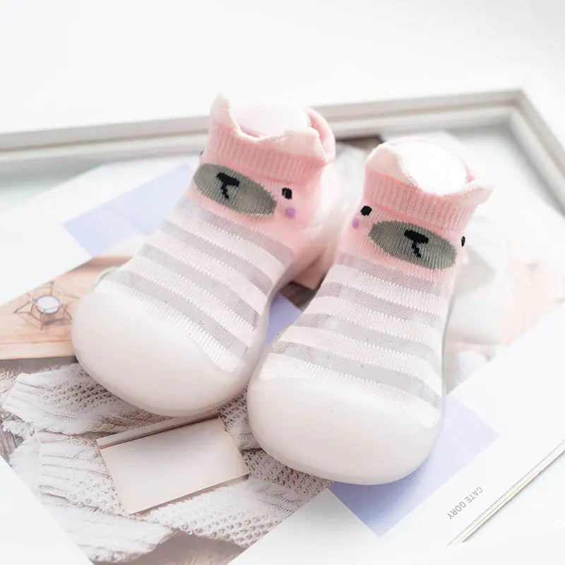 Striped Transparent Socks for Babies and Toddlers