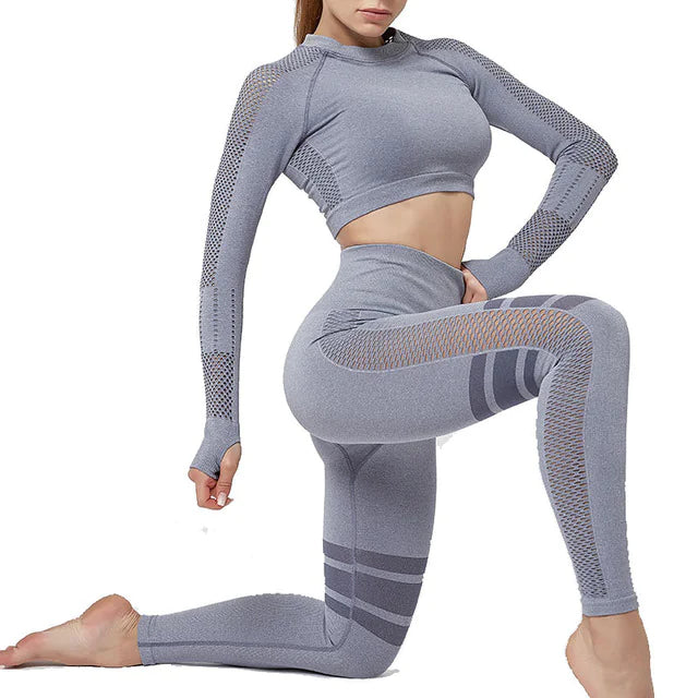 TYKM Women's Breathable Long Sleeve Workout Top