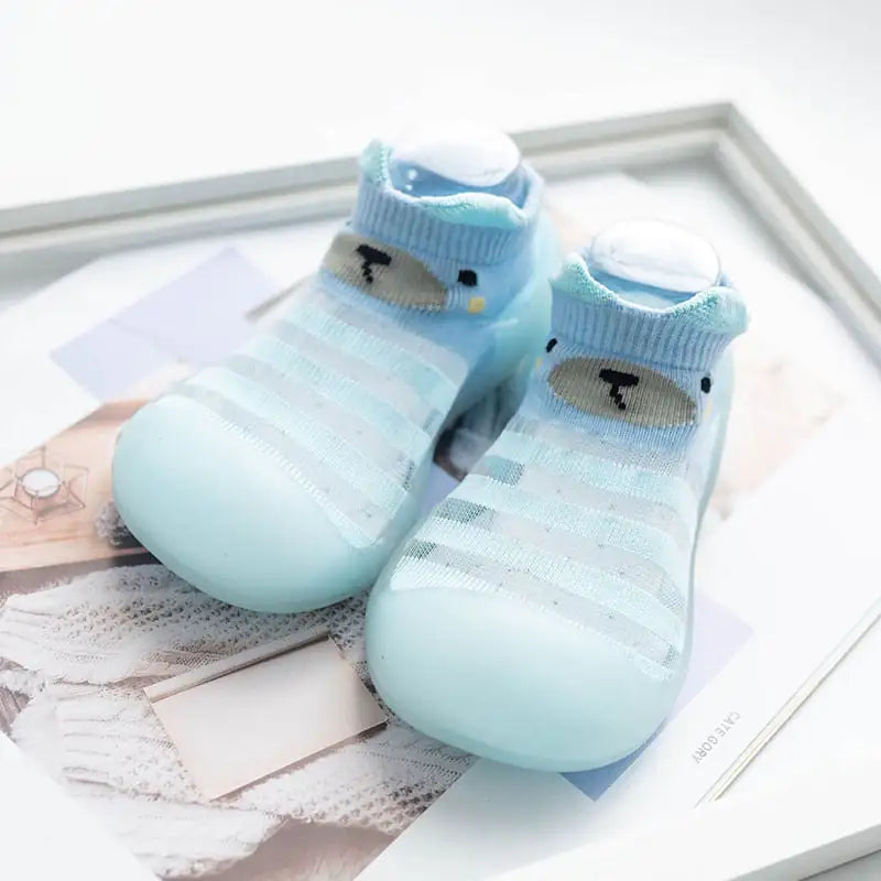 Striped Transparent Socks for Babies and Toddlers