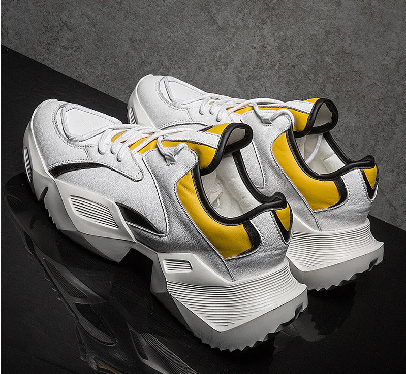 Men's Spring Fashion Sneakers - Trendy Casual Dad Shoes