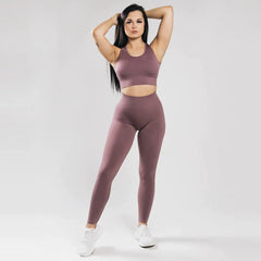Honey Peach Elastic Yoga Pants