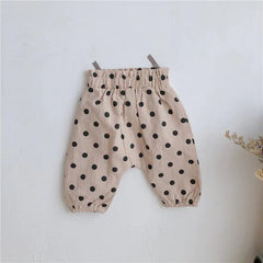 High Waist Loose Cotton Linen Casual Pants
