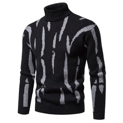 Men's Super Soft Casual Round Neck Plaid Sweater