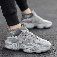 Versatile Casual Elevation Sneakers for Students