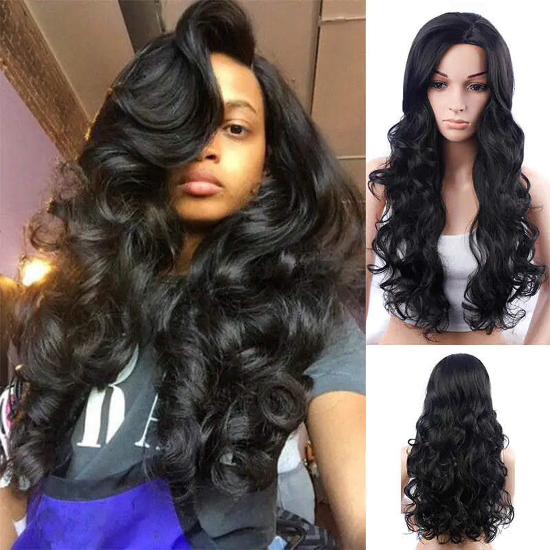 Aisi Wig Long Curly Big Wavy Hair for All Occasions