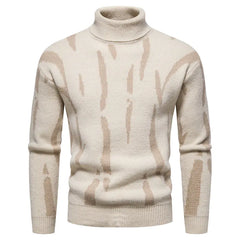 Men's Super Soft Casual Round Neck Plaid Sweater