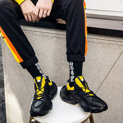 Men's Spring Fashion Sneakers - Trendy Casual Dad Shoes